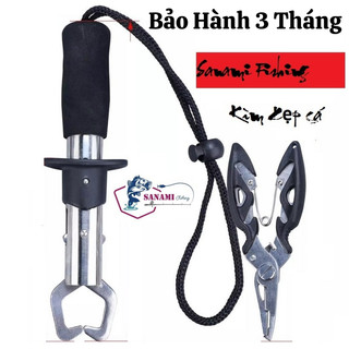 Kìm Câu Cá Đa Năng [BH 3 Tháng] Bộ Kẹp Kẹp Môi Cá Bằng Inox Siêu Bền - SANAMI FISHING