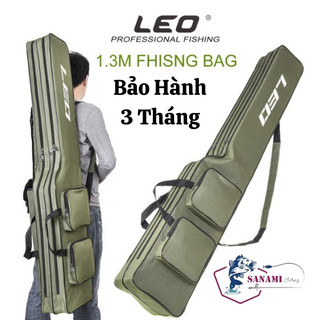 Túi Đựng Đồ Câu Cá Cần Câu Cá LEO Chính Hãng [BH 3 Tháng] 2 Ngăn Chính 1 Ngăn Phụ, Chất Vải Dày Cực Bền Chắc, Đủ Size