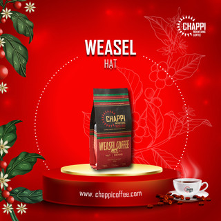 Cà phê arabica chồn thượng hạng chappi mountains 100g, 250g