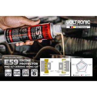 20ml Phụ gia nhớt Voltronic E59 Motor-Schutz Engine Protector Ceramic