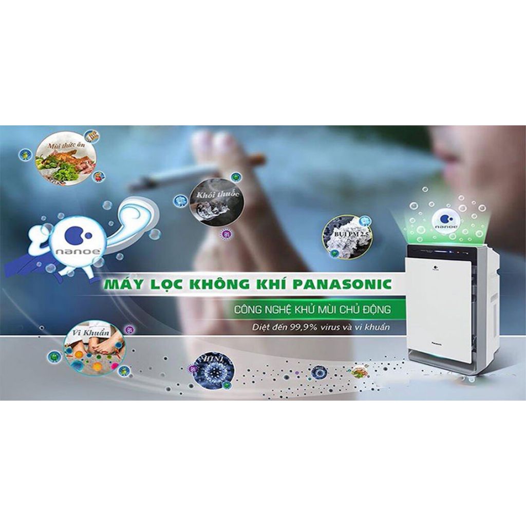 Máy lọc không khí Panasonic model F-VXV70A (công nghệ lọc Nanoe X, cảm biến bụi - mùi/ độ ẩm/ ánh sáng/ chuyển động) | BigBuy360 - bigbuy360.vn