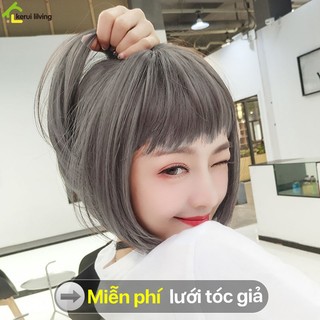 Đầu tóc giả nữ DION, tóc giả nữ Hàn Quốc dáng tóc ngắn, đội tóc giả thời trang, dễ thương, trẻ trung