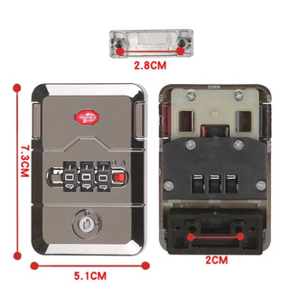 Ổ Khóa Vali Khung Nhôm