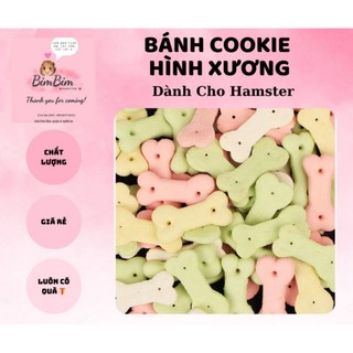 Bánh cookie xương thức ăn dặm cho hamster vỗ béo