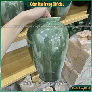  Lọ Vò cắm Hoa Men Thiên Thanh Lọ Vò Bát Tràng Cao Cấp men Thiên Thanh 