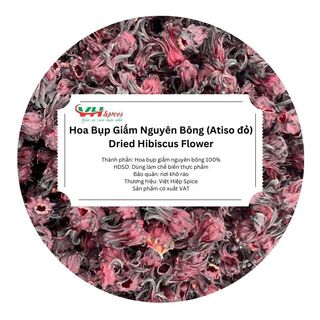 Hoa atiso đỏ - hoa bụt giấm khô túi 1kg việt hiệp