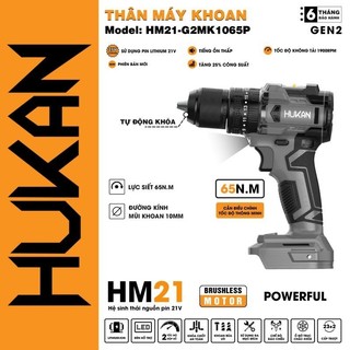 Thân máy khoan 10mm model hm21-g2mk1065p