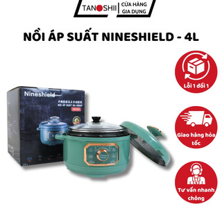 NỒI ÁP SUẤT HẦM NẤU ĐA NĂNG NINESHIELD KB-618 DUNG TÍCH 4 LÍT [BẢO HÀNH 12 THÁNG]