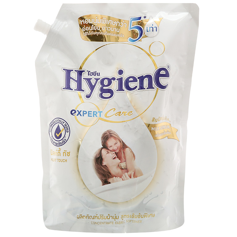 Hygiene - Nước Xả Vải Hygiene Đậm Đặc Milky Túi Trắng 1.1 lít - Tạp Hoá Lộc Phát