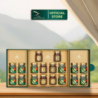  Set Quà Cao Phẩm 18 Hũ Yến Sào Chưng Sẵn CiCi Thượng Đỉnh Yến 70ml 30% Nguyên Chất Yến Sào Khánh Hòa