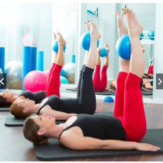 Bóng Yoga Cỡ Nhỏ 25 cm Mini Tập Yoga, Gym, Pilates , Dày 2mm Chống Nổ