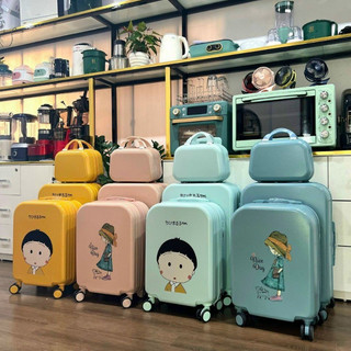 Vali kéo du lịch, Vali size 20 - 24 nhám chống xước, có khóa mật khẩu