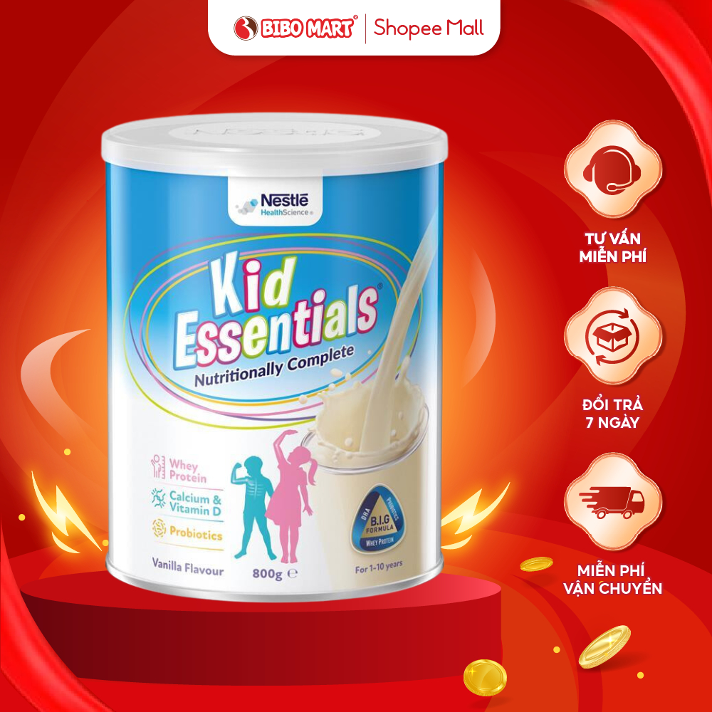 Sữa Kid Essentials Nestlé Vani Phát Triển Trí Não Bổ Sung Canxi Tăng Chiều Cao Hệ Tiêu Hóa Từ 1 10 Tuổi - Bibomart