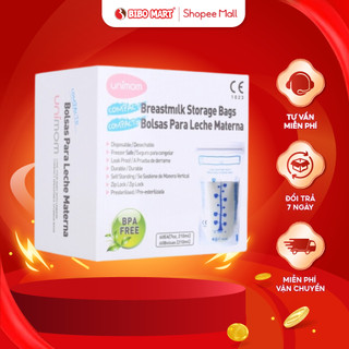 Túi Trữ Sữa Unimom Compact Hàn Quốc Túi Bảo Quản Sữa Mẹ An Toàn Dễ Dàng Cất Trữ Hộp 30 Túi 60 Túi - Bibomart
