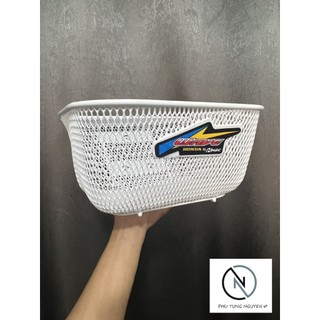 Rổ H2C lưới thái gắn Wave nhỏ màu trắng, đen ( pát 1 lổ trên 2 lổ dưới )
