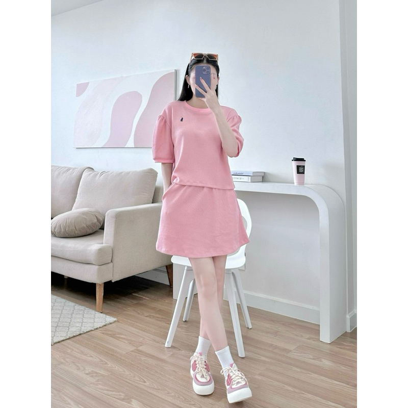 Bộ Váy Nữ Thun Tổ Ong PL