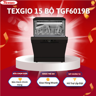 Máy rửa bát texgio 15 bộ tgf6019b