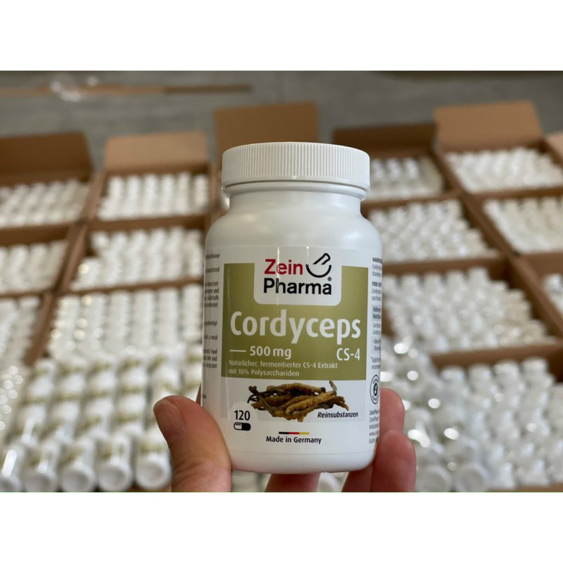 Đông Trùng Hạ Thảo Cordyceps Cs-4 của Đức - Hãng Zein Pharma - Made in Germany