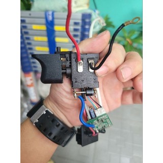Cò Milwaukee M18 khoan vít có than 2 mosfet