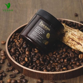 Cà phê Đắk lắk làm sạch da chết COCOON 200ml HŨ (Dak lak coffee body polish)