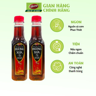 Combo 2 chai nước mắm cá cơm phú quốc hương xưa 15 độ đạm 250ml
