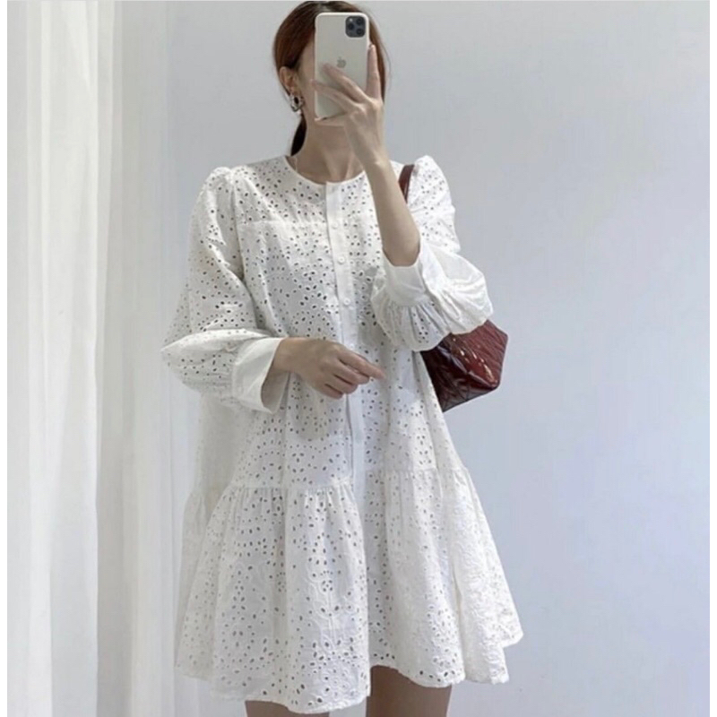 pass váy Zara dáng babydoll cực xinh sz S
