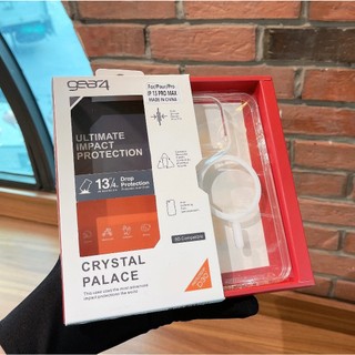 Ốp lưng Gear4 Magafe, được làm từ chất liệu D30, lưng cứng viền dẻo trong suốt dành cho ip(12,13,14,15)promax