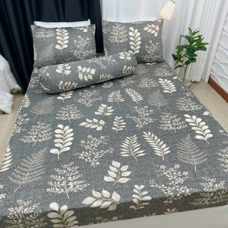 BỘ Ga Thun lạnh in HQ [ XẢ  KHO] Bộ 4 MÓN