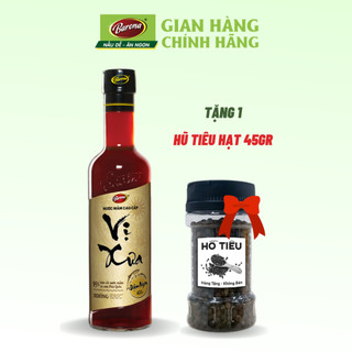 Nước Mắm Cao Cấp Vị Xưa Barona 40 Độ Đạm 500ml tặng 45g tiêu hạt