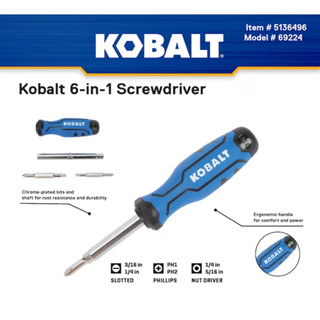 Tua vít kobalt 6in1- 69224