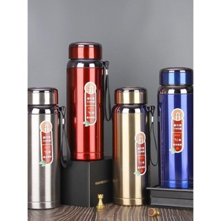 Bình giữ nhiệt nắp titan 1000ml Giữ Nhiệt Nóng Lạnh Inox 2 Lớp Cao Cấp