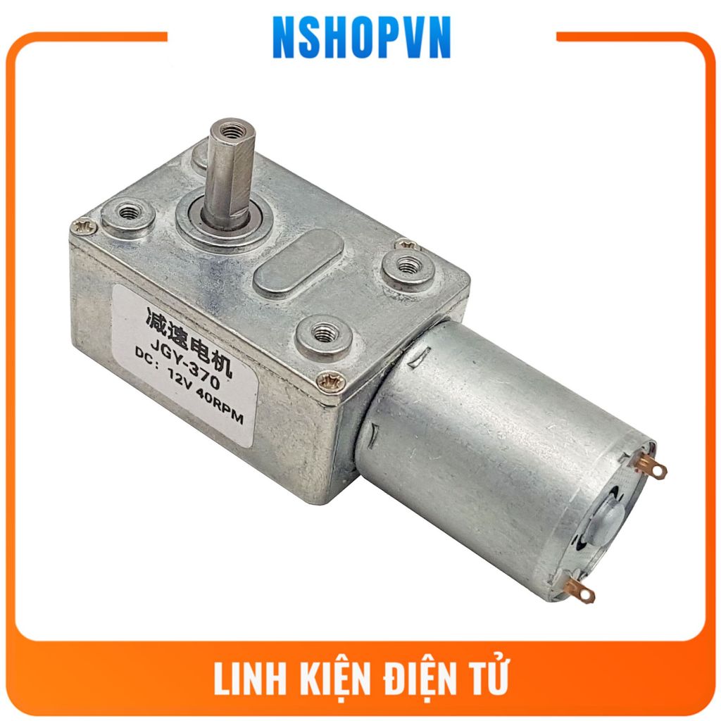 Động cơ giảm tốc hộp số vuông góc JGY370 40rpm