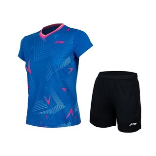 Bộ quần áo cầu lông li-ning nữ aatt040-3v