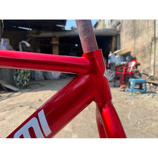 (Che mối hàn) Khung Xe đạp Fixed gear/Tendo - Size 52 - Fake Tsunami