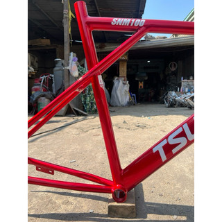 (Che mối hàn) Khung Xe đạp Fixed gear/Tendo - Size 52 - Fake Tsunami