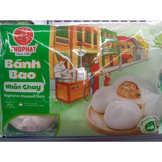 Bánh Bao Nhân Chay Thọ Phát Bịch 400G