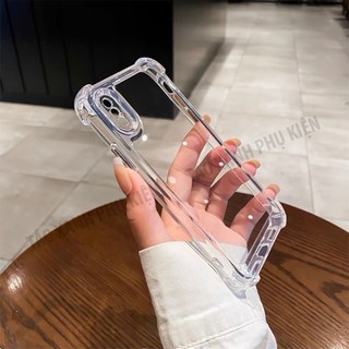 Ốp Lưng Iphone Bảo Vệ Chống Sốc Trong Suốt Chống Bụi Bẩn 7plus/8/8plus/x/xs/11/12/13/14/15/pro/promax [CS Sịn