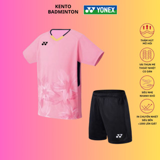 Áo Cầu Lông, Quần Cầu Lông, Bộ Cầu Lông YONEX Nam Nữ, Vải Thoáng Khí STT498