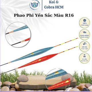 Phao phi yến sắc màu r16 - phao câu cá phi nhát dây nhỏ