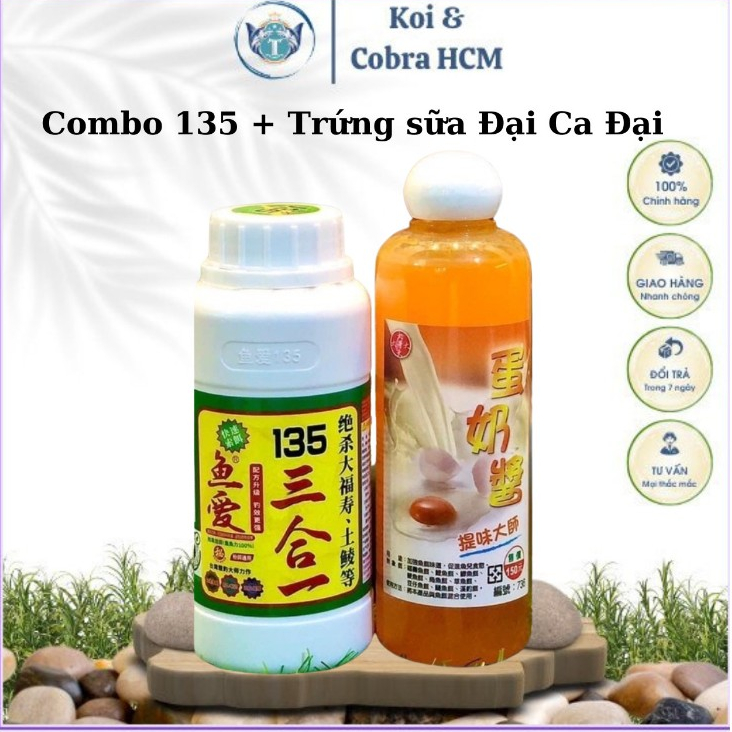 [HCM] Combo 135 + Trứng sữa Đại Ca Đại