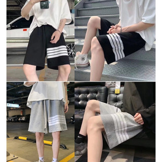 Quần short 4 sọc trắng size m - 3xl