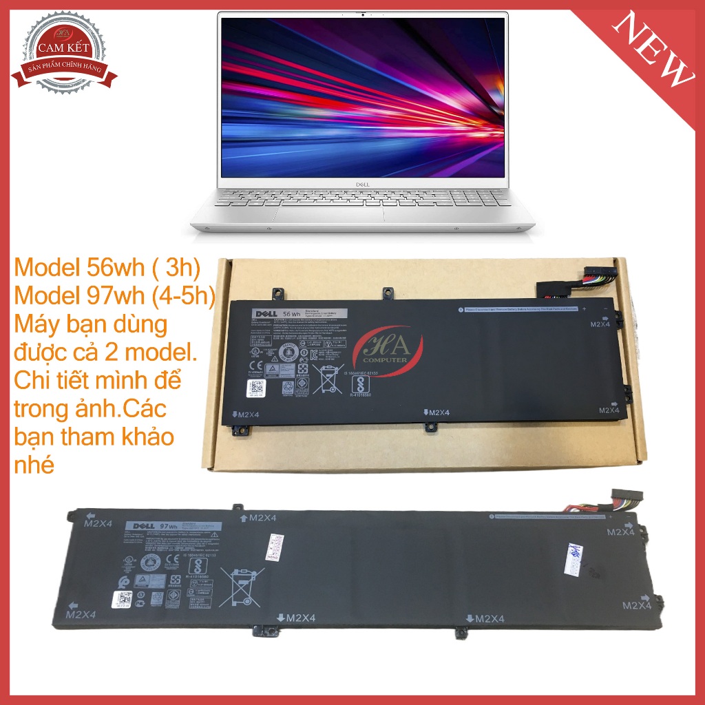 Pin Sạc Dell Inspiron 7501