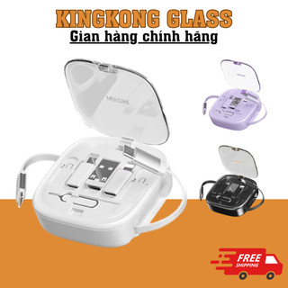  Bộ cáp sạc 5in1 đa chức năng WEKOME WDC15 - Công suất 15W - Hỗ trợ chuyển đổi dữ liệu - Lưu trữ cáp, thẻ nhớ