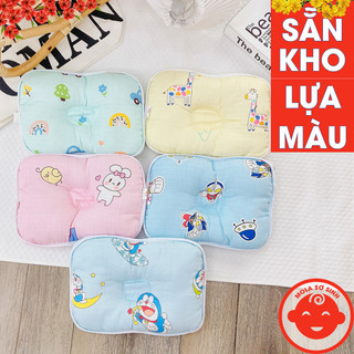 Gối bông SỢI TRE CAO CẤP Cho Bé Sơ Sinh Cực Mềm Mại, Êm Ái, Thấm Hút Mồ Hôi Tốt G10