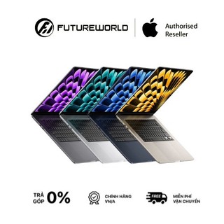 [Trả góp 0%] Macbook Air 15.3inch M3 8GB/256GB | 8GB/512GB | 16GB/512GB SSD [FUTUREWORLD-AAR]