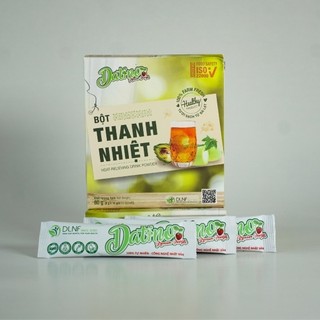 Trà Thanh Nhiệt bột thanh nhiệt Datino Bí Đao Hạt Chia hộp 80g