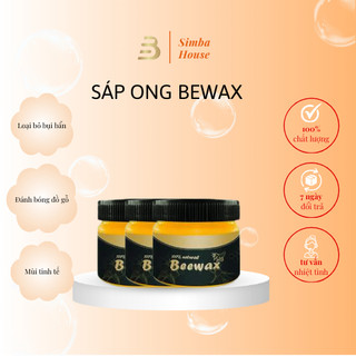 Sáp ong beewax đánh bóng sàn gỗ đồ gỗ, sáp làm mới bàn ghế tủ tự nhiên, như mới - simba house