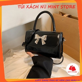 Túi đeo chéo mini túi xách cầm tay phối nơ dễ thương đẹp xinh PK 707