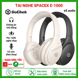 Tai nghe bluetooth Gochek SpaceX E-1000 không dây, Tai nghe chống ồn chủ động, có mic, công nghệ âm thanh eS Audio