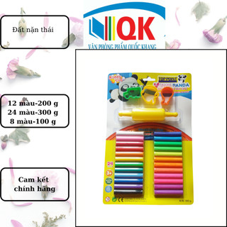 Đất nặn kiddy clay thái lan 12 & 24 màu